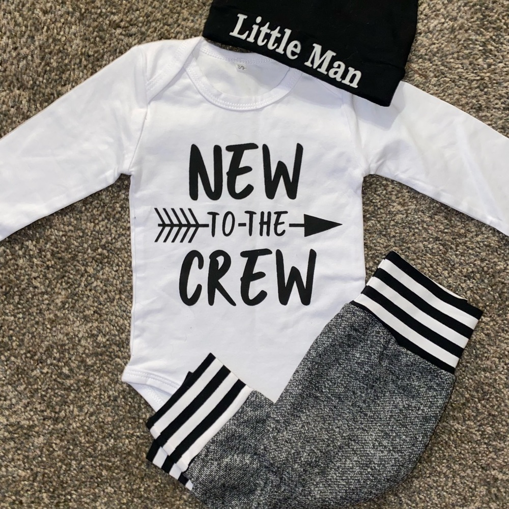 New to the crew brand new Amazon outfit